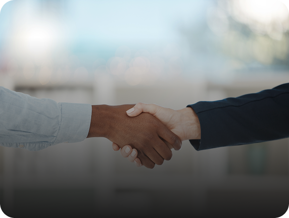 Business handshake